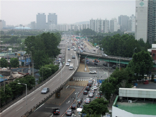 선유고가차도 전경. <서울시 제공>